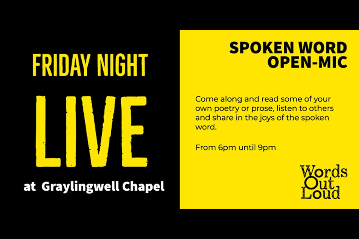 Friday Night Live Open Mic at Graylingwell Chapel