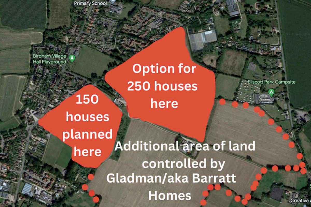 Controversial house development plans emerge on the Manhood Peninsula in Birdham