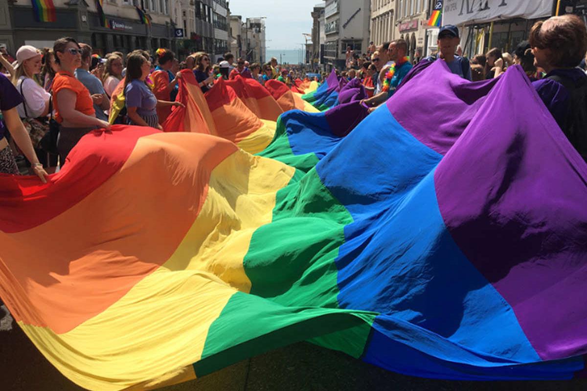 Controversy surrounds train cancellations on 50th Brighton Pride