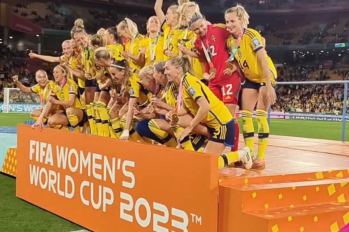Sweden win bronze again in Women's World Cup with victory over Australia